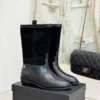 Chanel Leather Boots Style 0114