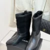 Chanel Leather Boots Style 0114