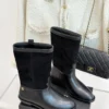 Chanel Leather Boots Style 0114