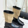 Chanel Leather Boots Style 0115