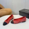Chanel Lambskin Sneakers Style 0136