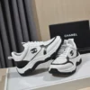 Chanel White Blue Sneakers Style 0161