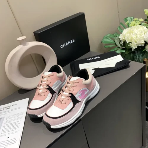 Chanel Knit Sneakers