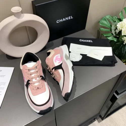 Chanel Knit Sneakers