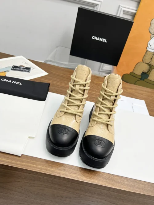 Chanel Lambskin Boots Style 0233