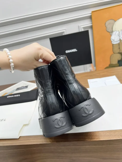 Chanel Lambskin Boots Style 0234