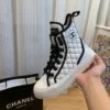 Chanel Canvas Boots