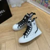 Chanel Canvas Boots