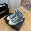 Chanel Canvas Boots Style 0260
