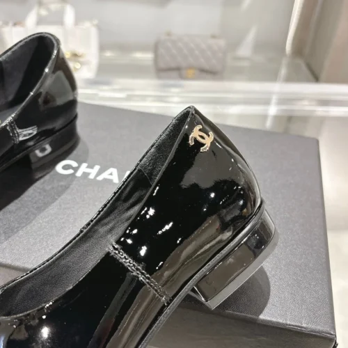 Chanel Black Loafers