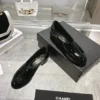 Chanel Black Loafers