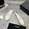 Chanel Black Rubber Loafers