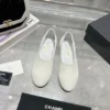 Chanel Black Rubber Loafers