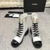 Chanel Lambskin Boots Style 0295