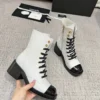 Chanel Lambskin Boots Style 0295