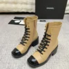Chanel Lambskin Boots Style 0296