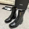 Chanel Lambskin Boots Style 0297