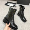 Chanel Lambskin Boots Style 0297