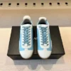 Chanel Black White Sneakers