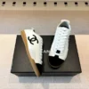 Chanel Black White Sneakers Style 0334