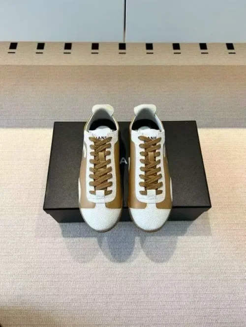 Chanel Black White Sneakers Style 0335