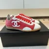 Chanel Black White Sneakers Style 0336