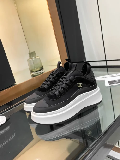 Chanel Leather Sneakers Style 0337