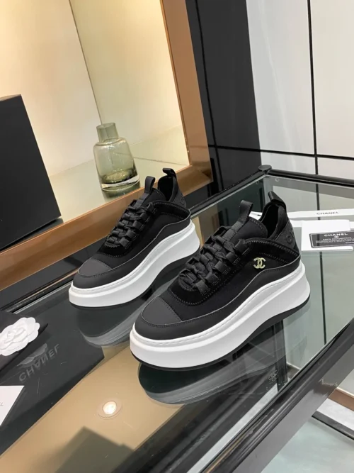 Chanel Leather Sneakers Style 0337