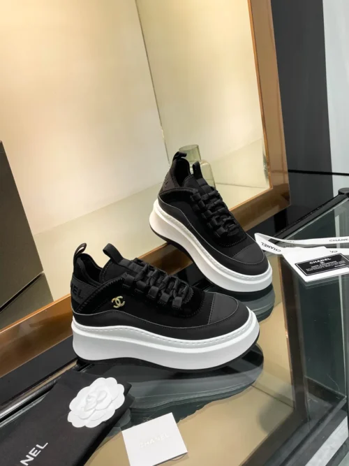 Chanel Leather Sneakers Style 0337