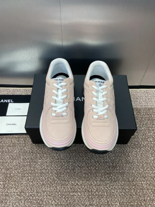 Chanel Lambskin Sneakers Style 0400