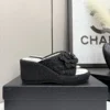 Chanel Lambskin Slides