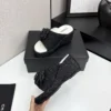 Chanel Lambskin Slides