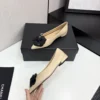 Chanel Lambskin Sneakers Style 0459