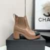 Chanel Lambskin Boots Style 0623