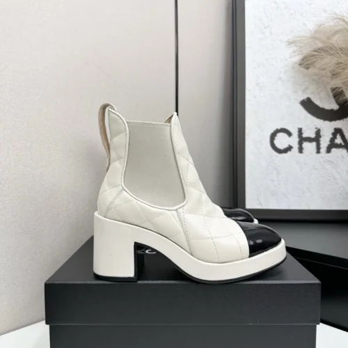 Chanel Lambskin Boots Style 0625