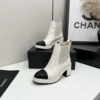 Chanel Lambskin Boots Style 0625
