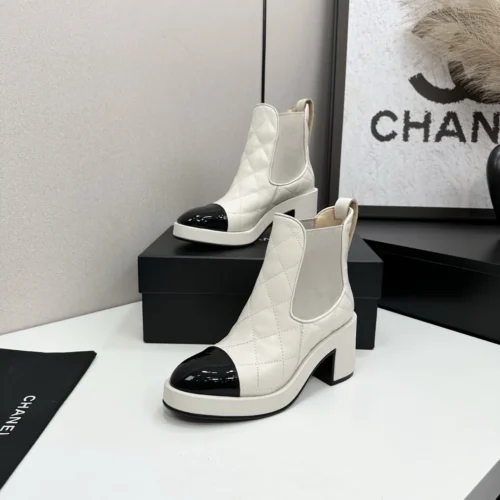 Chanel Lambskin Boots Style 0625