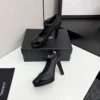 Chanel Black White Pumps