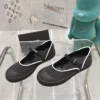 Chanel Black Canvas Sneakers