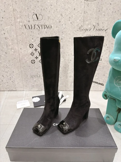 Chanel Leather Boots Style 0691