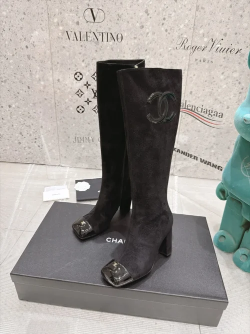 Chanel Leather Boots Style 0691