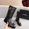 Chanel Calfskin Riding Boots
