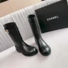 Chanel Calfskin Riding Boots