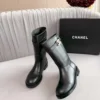 Chanel Calfskin Riding Boots