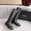 Chanel Calfskin Riding Boots Style 0743
