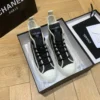 Chanel Canvas Boots Style 0761