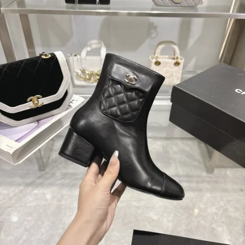 Chanel Lambskin Boots Style 0769