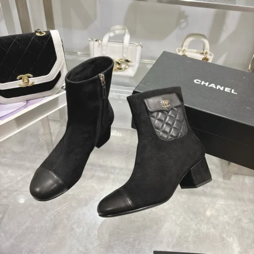 Chanel Lambskin Boots Style 0771
