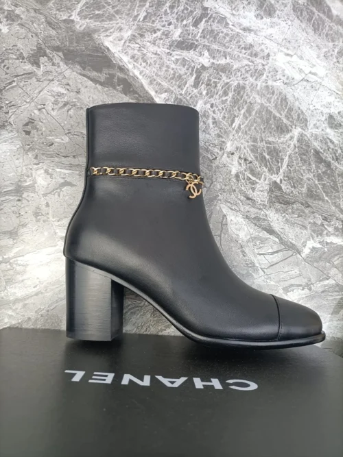 Chanel Lambskin Boots Style 0773