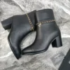 Chanel Lambskin Boots Style 0773